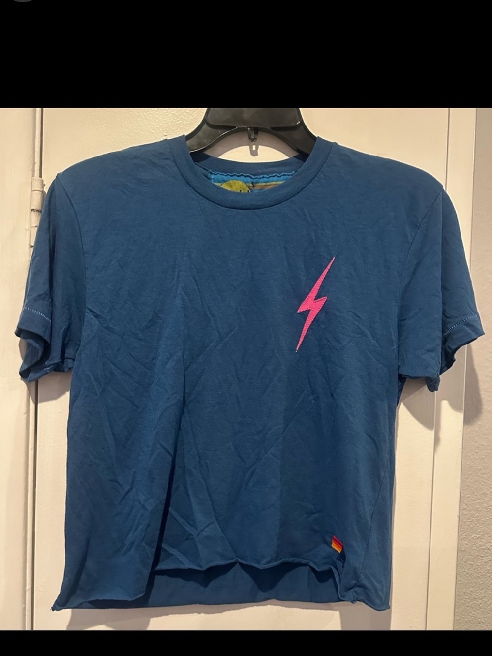 AVIATOR NATION EUC STITCH BOYFRIEND TEE - BOYFRIEND TEE